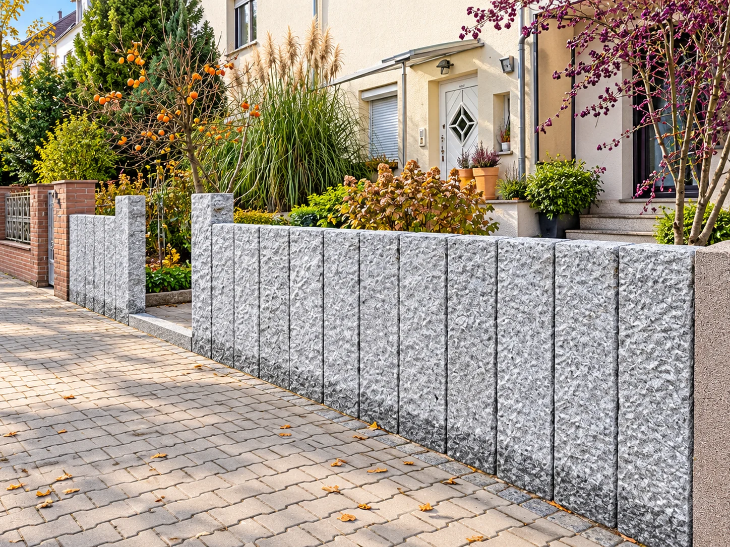 Gepflegte Gartenanlage